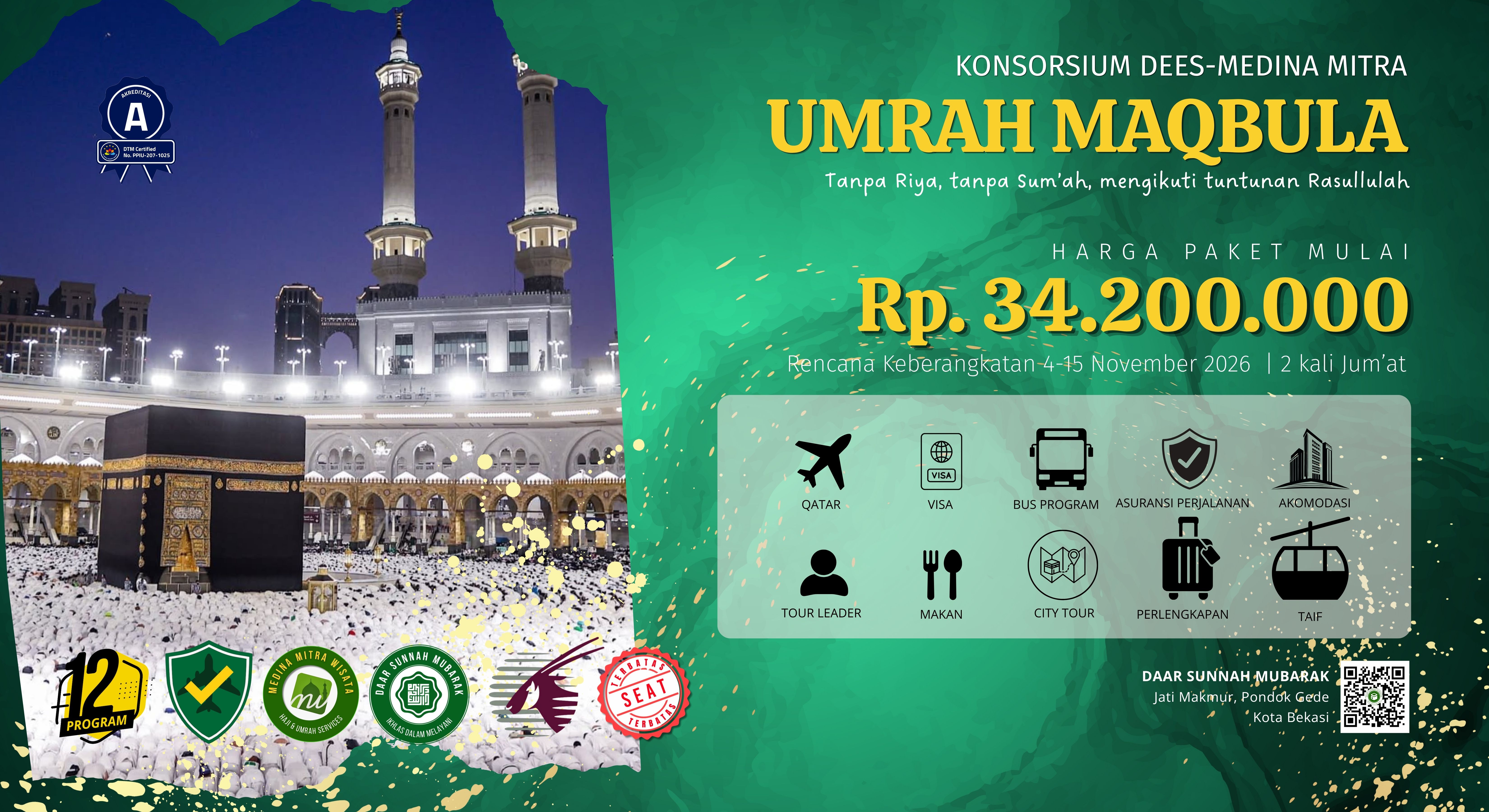 KONSORSIUM UMRAH MAQBULA DEES-MEDINA MITRA
